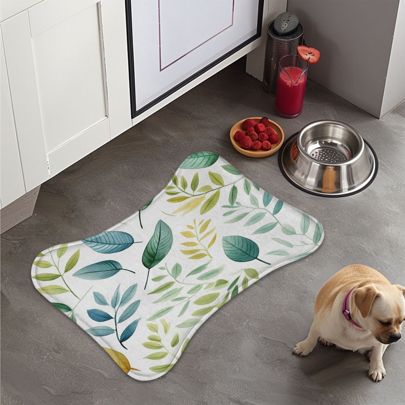 Botanical Greens - Tapis d'alimentation en os 1 pièce