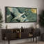 «Crane Heron Bird Elegant Cranes in Flight Birds», reproduction d'art moderne sur toile extra large-108480908-108480910-111666123