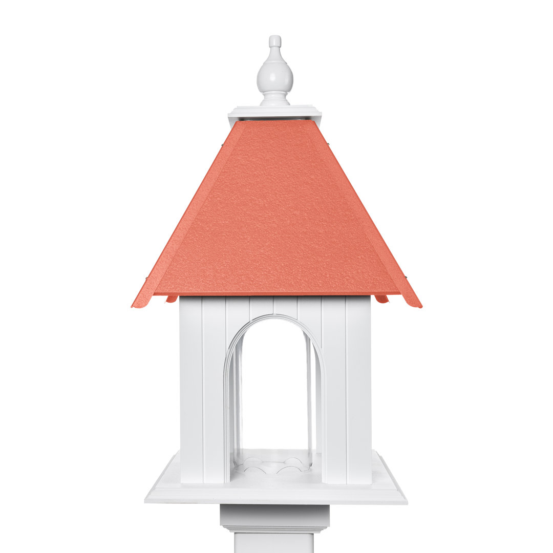 Kremer Pole Tube Bird Feeder Arlmont & Co. 