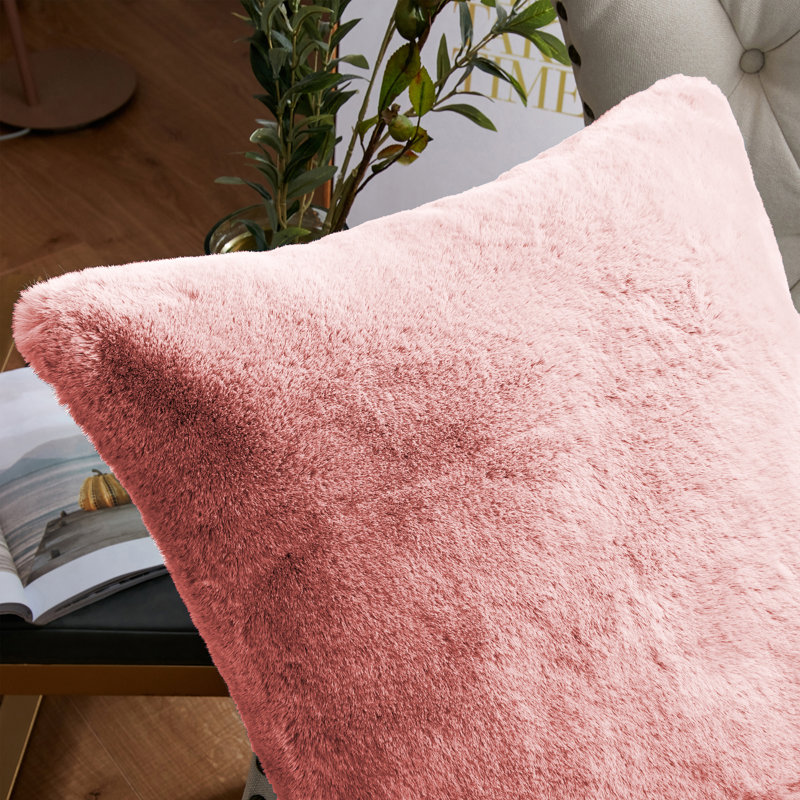 Square Cushion Cover, 50.8 cm x 50.8 cm, Rose Quartz