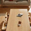 Table multifonctionnelle en bois de frêne brun-1839843740