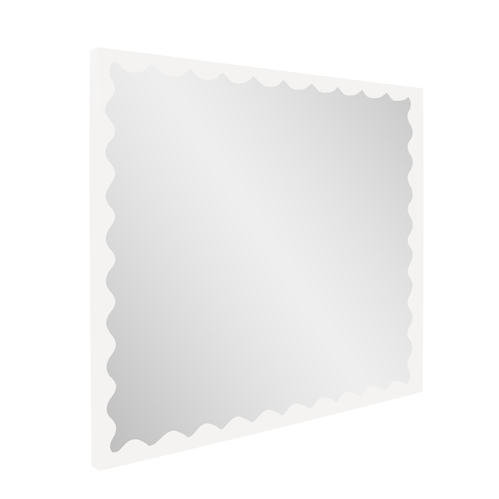 Ailee Rectangle Mirror, White