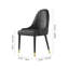 Chaise d'appoint rembourrée en similicuir Frania-1650723337-1642740805