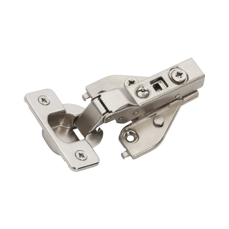 Nickel Soft Close Euro Concealed Cabinet Hinge Pair