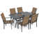 Rectangular 6 - Person 63" Long Dining Set