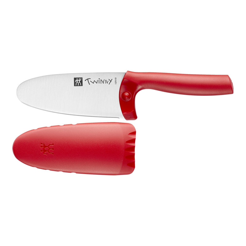 ZWILLING Twinny Kids Chef’s Knife, Red