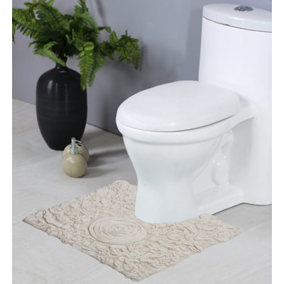 Schoenberger 100% Cotton Contour Bath Mat 20"x20"
