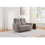 Cupar Electric Power Fabric Reclining Sofa -295279559