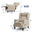 Angelah 73cm Wide Wing Chair Recliner-1032814841