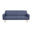 Resten Fabric Click-Clark 3-Seater Sofa Bed-1393357222