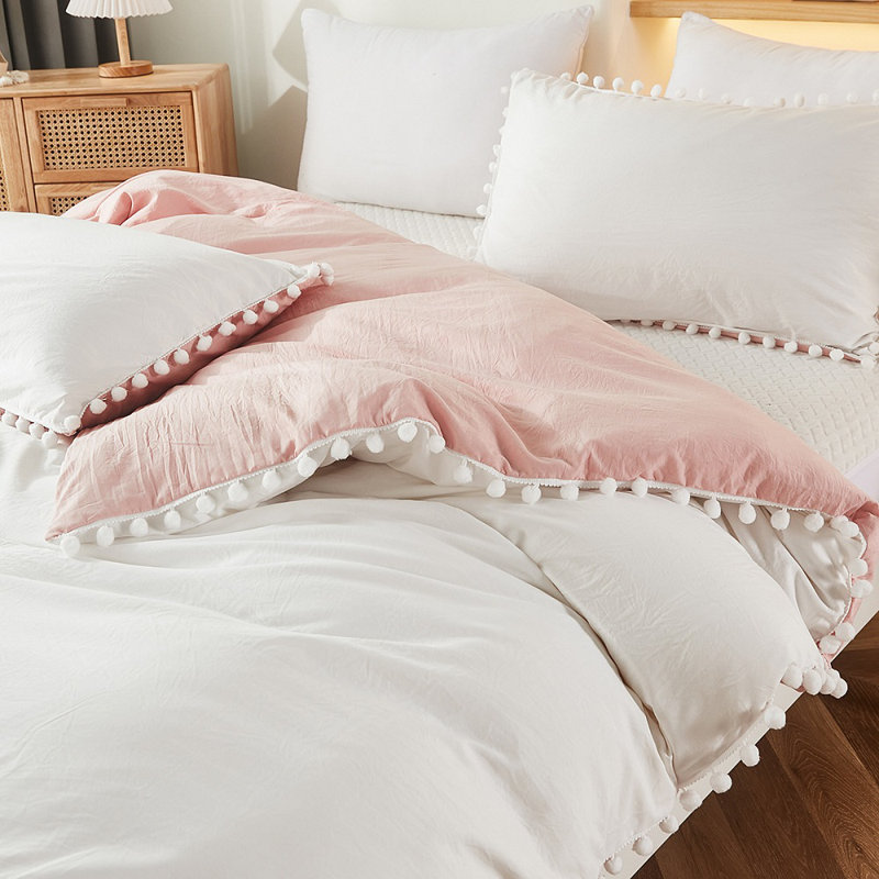 Microfiber / Polyester Standard Duvet Cover, Twin Duvet Cover + 1 Standard Pillowcase