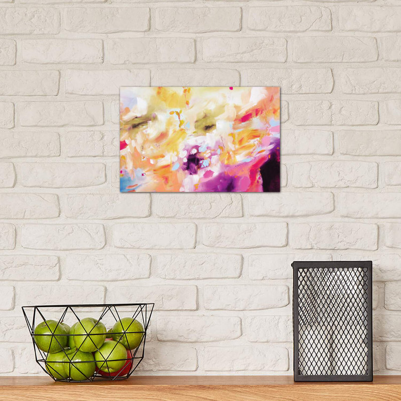 Abstract XV by Andrada Anghel - Wrapped Canvas Print, 20.32 cm H x 30.48 cm W