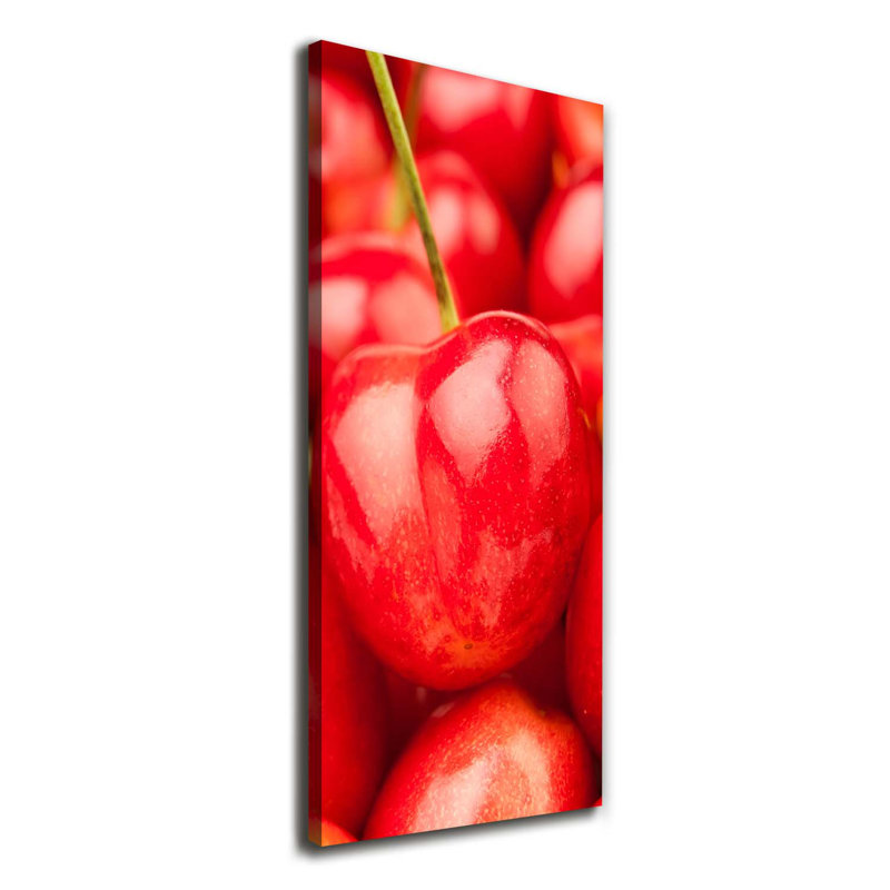Cherries - Wrapped Canvas Print
