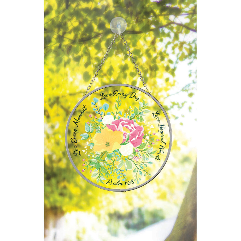 Moazzam Live Every Moment Suncatcher