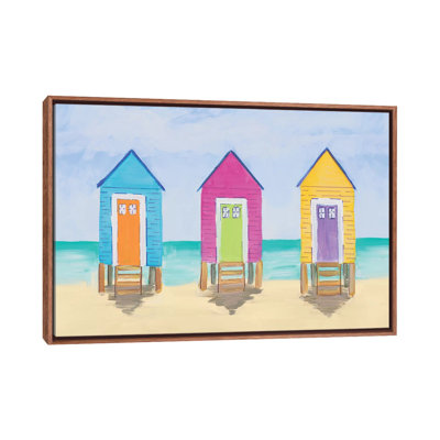 " Beach Shacks " by Julie Derice