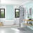 Stufurhome 15'' White Ceramic Rectangular Bathroom Sink