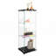 Vitrine en verre avec lumières DEL