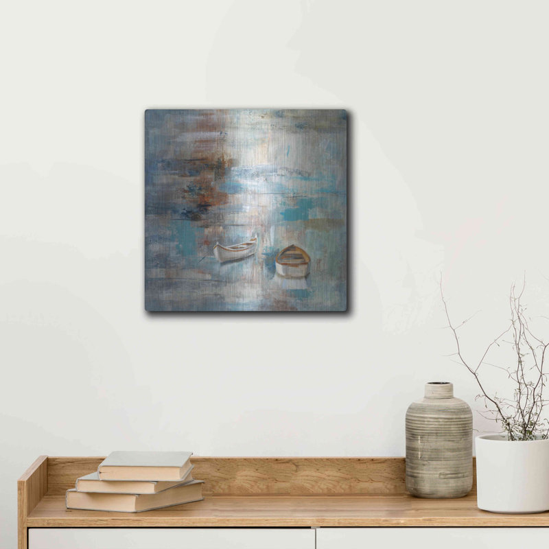 «Calm Sea» par Silvia Vassileva, H 12 po x l 12 po