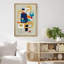 Forme Mid-Century «Mid-Century Modern Colorful Polygon Collage» sur-99141490-99141487