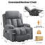 Fauteuil inclinable Power Lift avec chaleur et massage-842550289