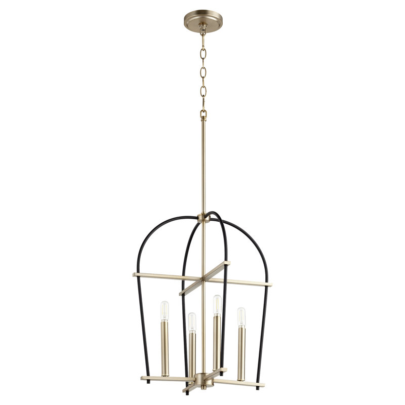 Lustre classique à 4 lumières Sebbie, H 22 po x l 17 po x P 10 po