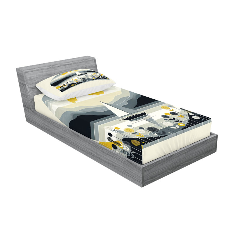 Ensemble de draps en microfibre pour chambre d'amis, Simple