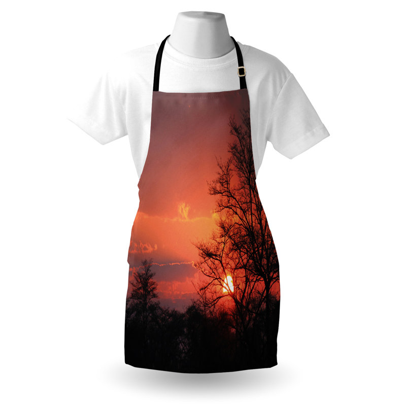 No Pattern Bib Apron