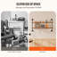 Industrial Pipe Shelf 2 Tier 48x 9.84in Wall-Mount for Kitchen Bedroom