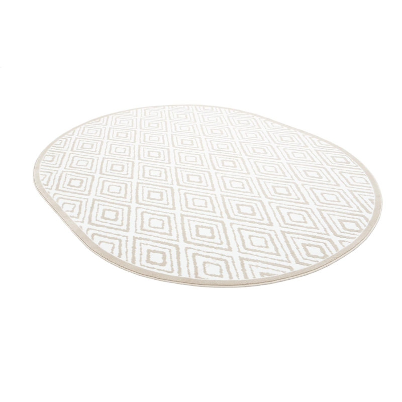 Tapis Union Rustic Hermitage, Ovale 5 pi 3 po x 8 pi