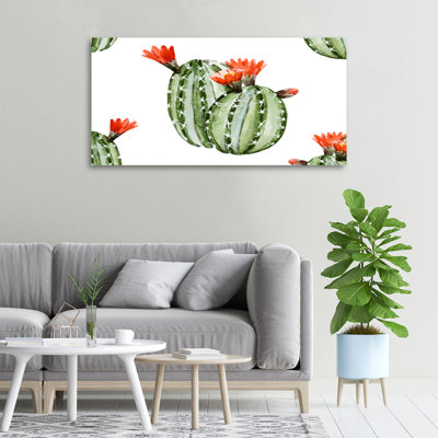 Cacti - No Frame Print on Canvas