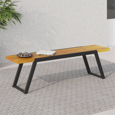 Banc d'entrée en bois Banc d'extérieur