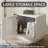  Bhhatu Highgloss Block End Table with Storage,White-1393581400
