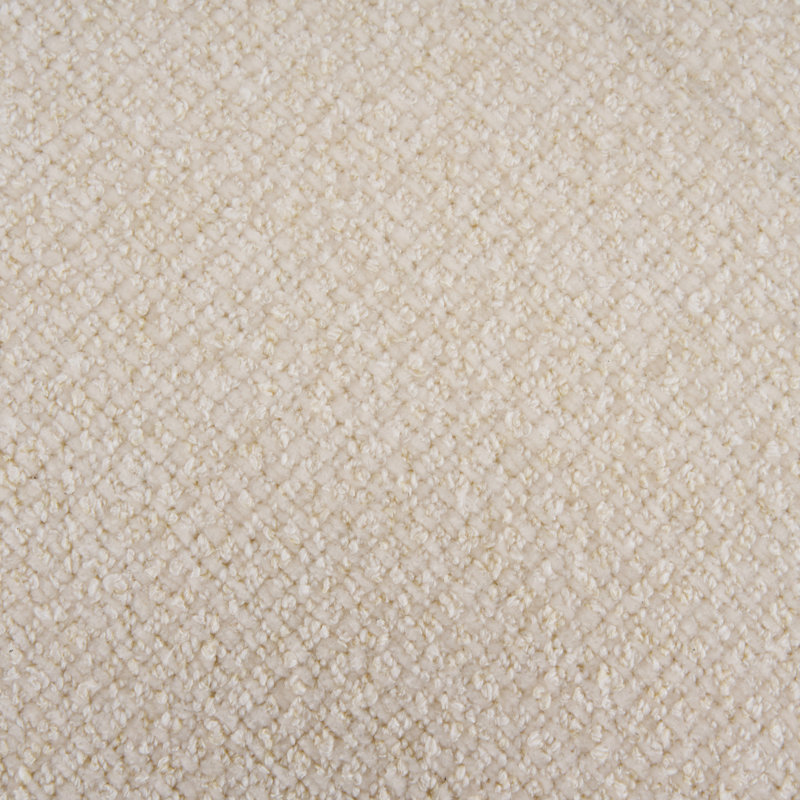 Chaises de salle à manger rembourrées Skara, 4, Coussin blanc / structure naturelle