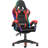 Reclining Gaming Chair with LED Lights and Headrest-943278513