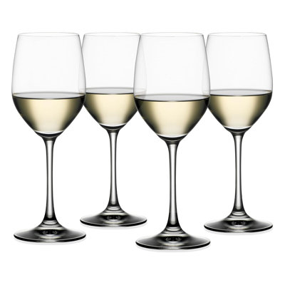 Spiegelau Vino Grande White Wine Glasses, Dishwasher Safe, 12 oz, Set of 4