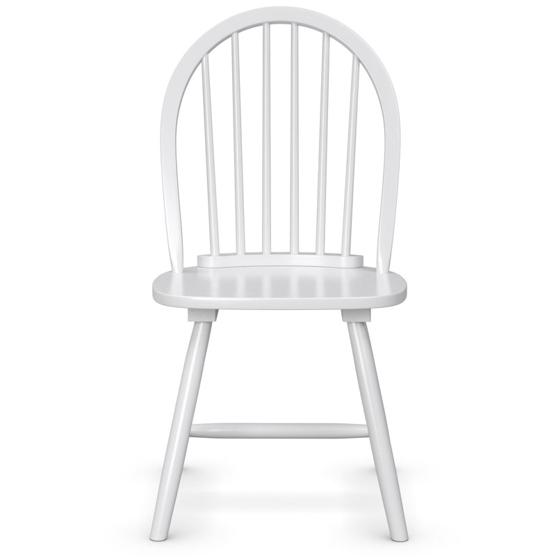Abyade 18'' H Solid Wood Side Chair