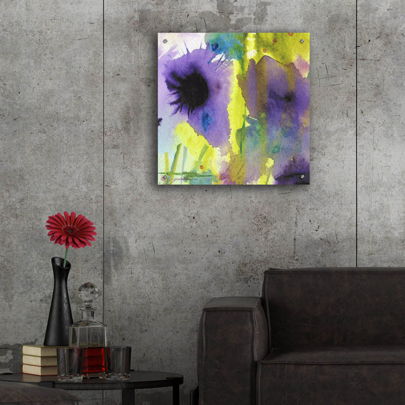 «Purple Essence» par Sheila Golden, H 24 po x l 24 po x P 0,2 po