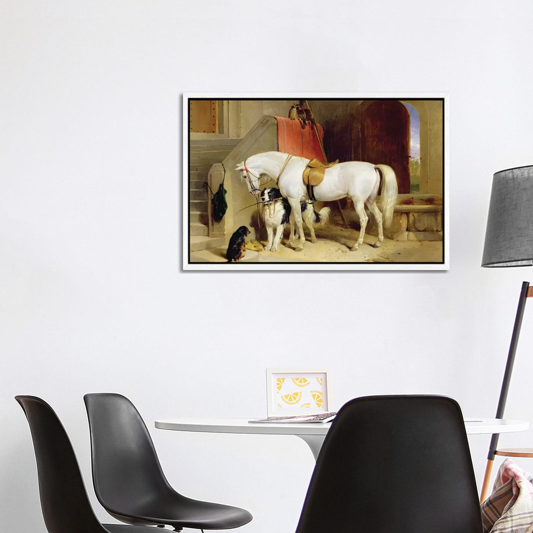 Prince George's Favourites by Sir Edwin Landseer - Painting on Canvas