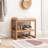 Natural Solid Wood Shoe Bench-534249846