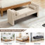 Banc de rangement spacieux avec fabrication durable-1291340804