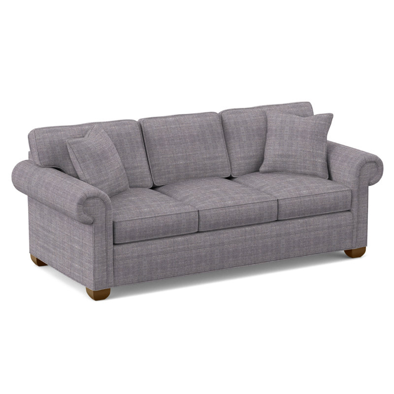 Main Street Upholstered 85'' Sleeper Sofa, Nomad Slate Crypton® Chenille, Navajo