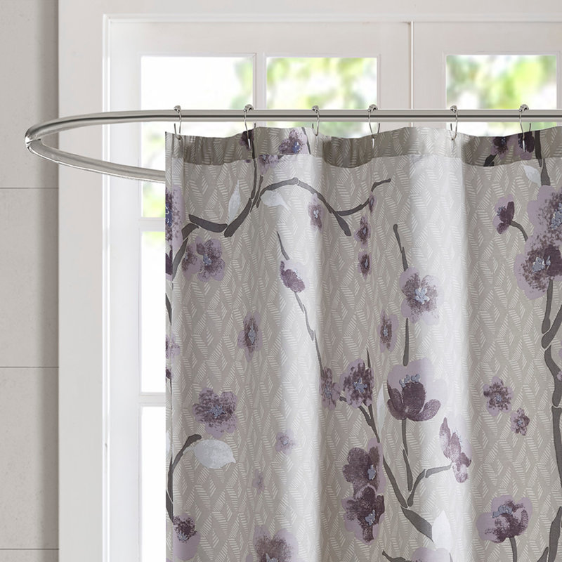 Rideau de douche en coton