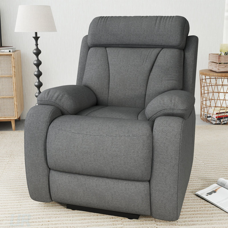 Power Lift Recliner For Elderly With Remote Control, Adjustable, Side Pocket, And Mute Motor For Smooth Operation