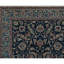Tapis noir de haute qualité noué à la main