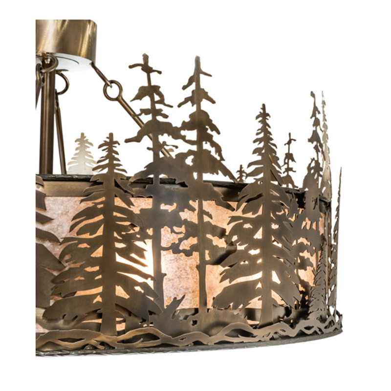 Tall Pines Downrod Ceiling Fan