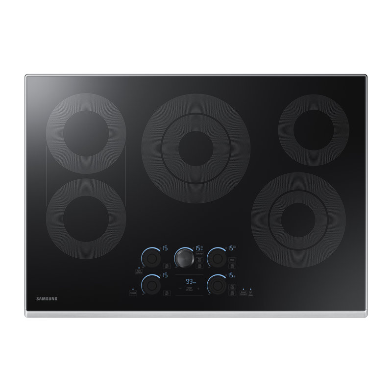 Samsung 30" Smart Electric Cooktop with Sync Elements, Stainless Steel