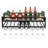 Wall-Mounted Wine Rack, Industrial Wine Rack with Glass Holder, Liquor Shelves -43679633