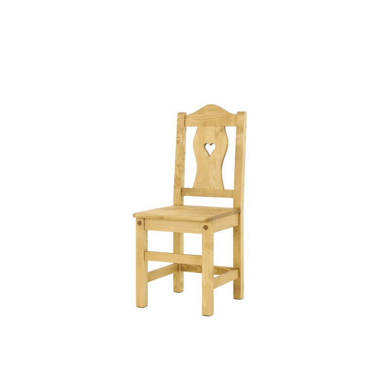Schmid 42cm H Solid Wood Slat Back Side Chair