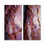 Rose et or, agate de marbre, rivière I, ensemble d'art mural sur toile abstraite de 2-2086960233-2086960238
