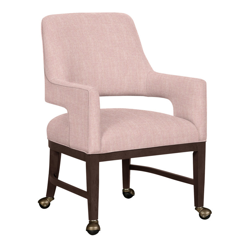 Chaise avec accoudoirs Josie Grande, Perigold Play Cameo, Tabac